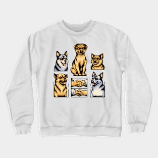 Dog Father Crewneck Sweatshirt